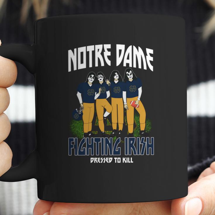 Kiss Notre Dame Fighting Irish Coffee Mug