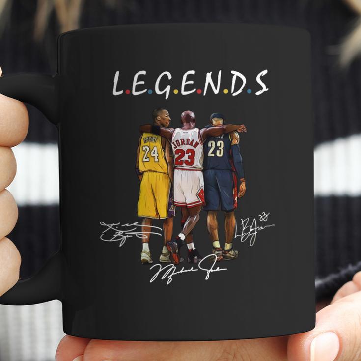 Kobe Bryant Michael Jordan And Lebron James Legends Friends Shirt Unisex Tee Coffee Mug