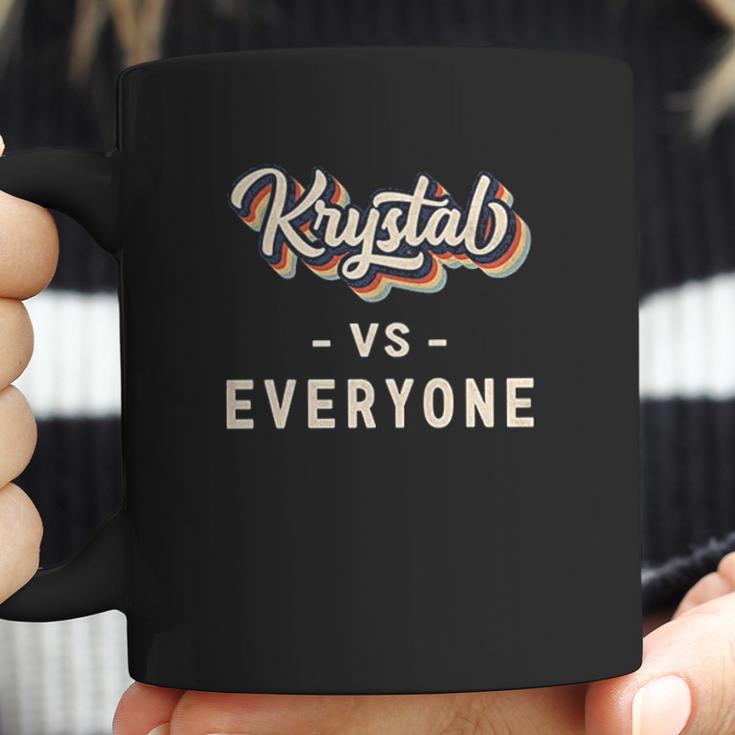 Krystal Vs Everyone Pullover Coffee Mug