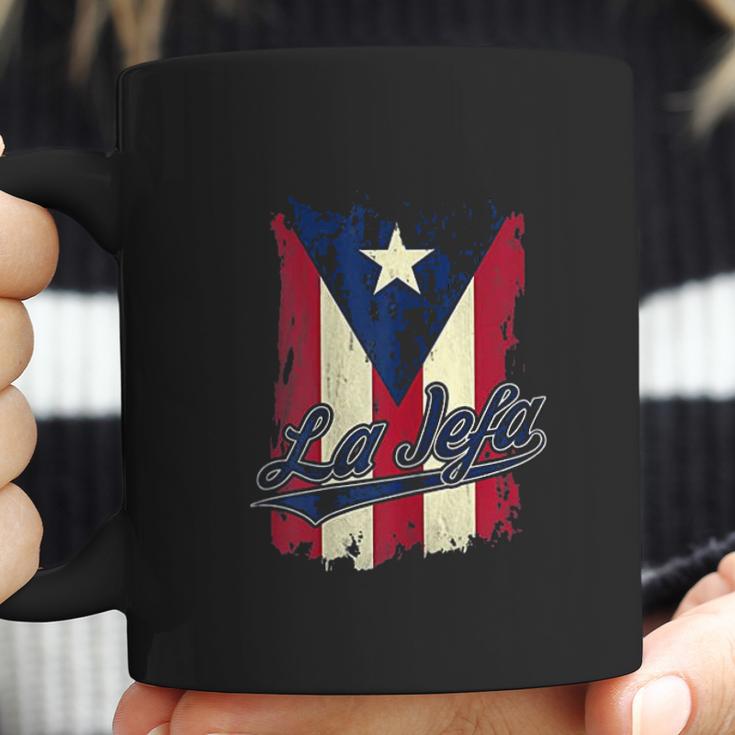 La Jefa Puerto Rico Flag Coffee Mug