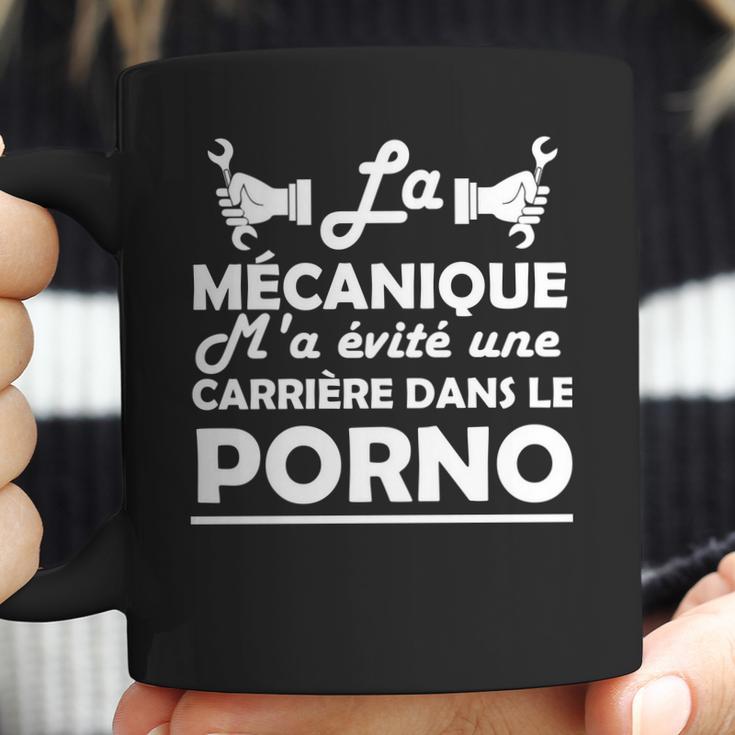 La Mécanique Ma Evite Une Carrière Dans Le Porno Coffee Mug