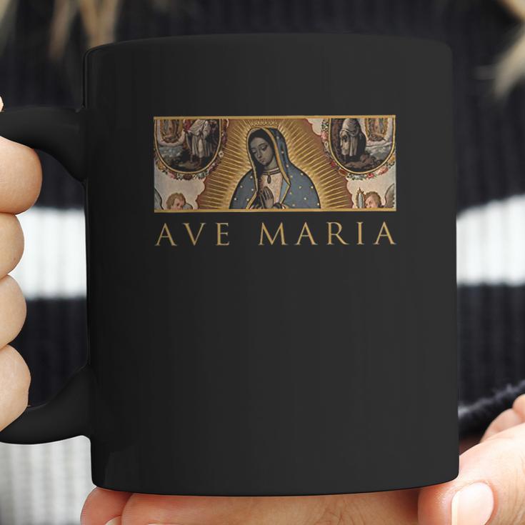 Our Lady Of Guadalupe Catholic Ave Maria Mary Traditional Coffee Mug