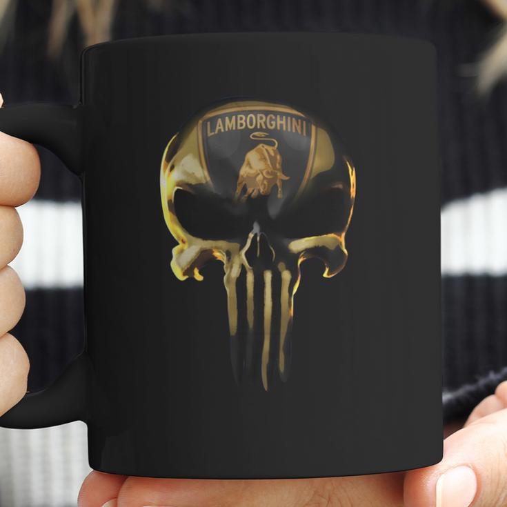 Lamborghini Skull V1 T-Shirt Hoodies And More Coffee Mug