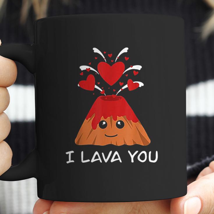 Lava Day Volcano Valentines Gift Funny Valentines Coffee Mug