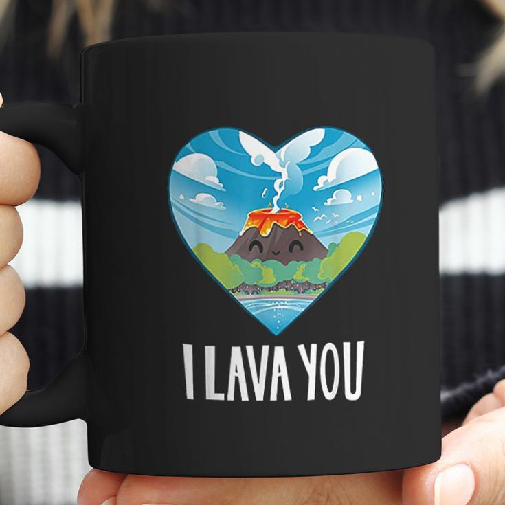 I Lava You Valentines Day Anniversary Birthday Coffee Mug