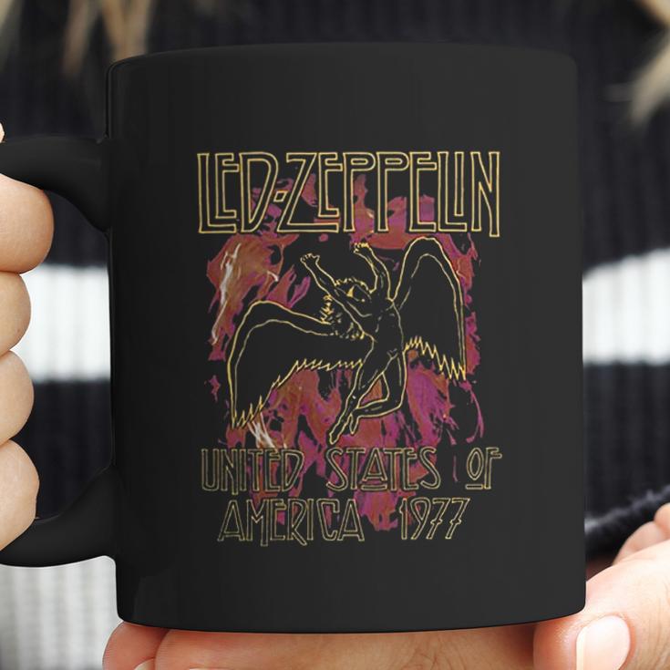 Led Zeppelin Black Coffee Mug