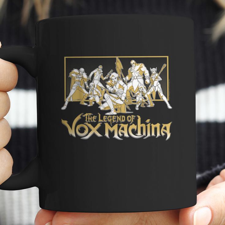 The Legend Of Vox Machina Main Characters Fight Pose Coffee Mug