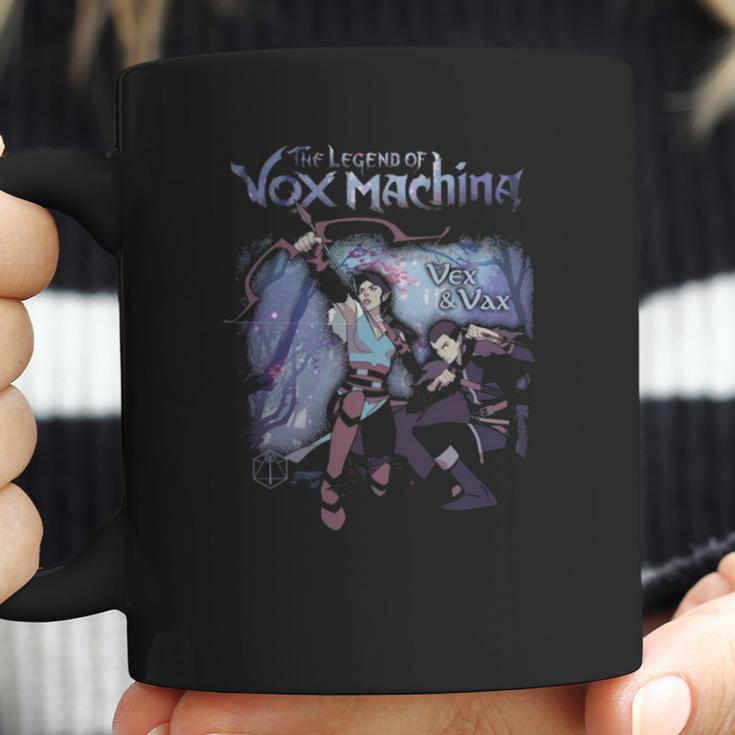 The Legend Of Vox Machina Vex And Vax Forest Scene Coffee Mug