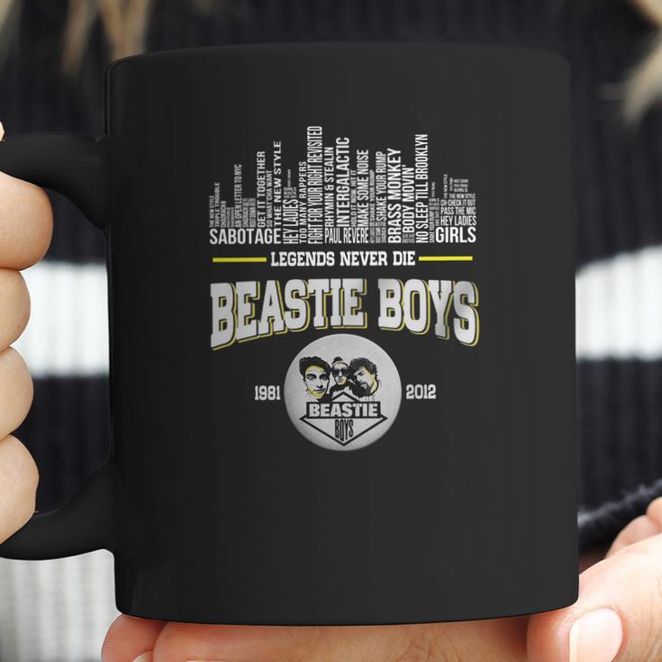 Legends Never Die Beastie Boys 1981-2012 Albums Coffee Mug