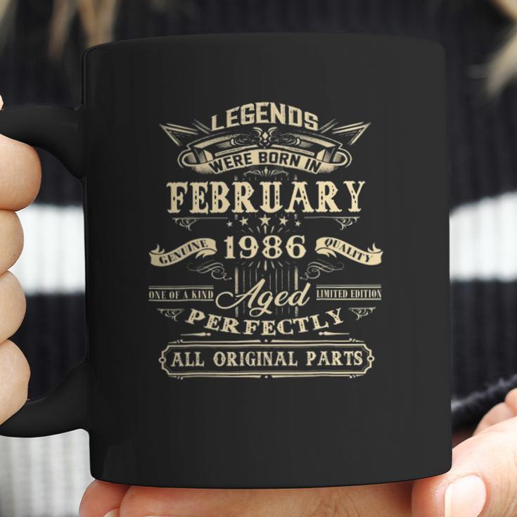 Legends February 1986 Gift 36 Years Old 36Th Birthday Gifts Coffee Mug