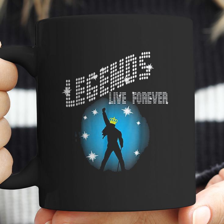 Legends Live Forever Rock Star Music Coffee Mug