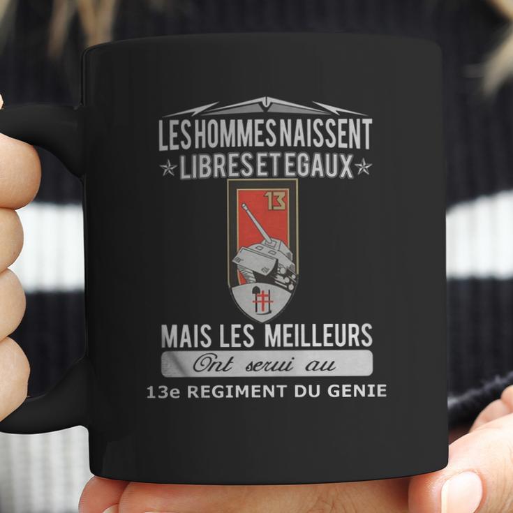 Les Meilleurs Hommes Ont Servi Au 13E Regiment Du Genie Coffee Mug