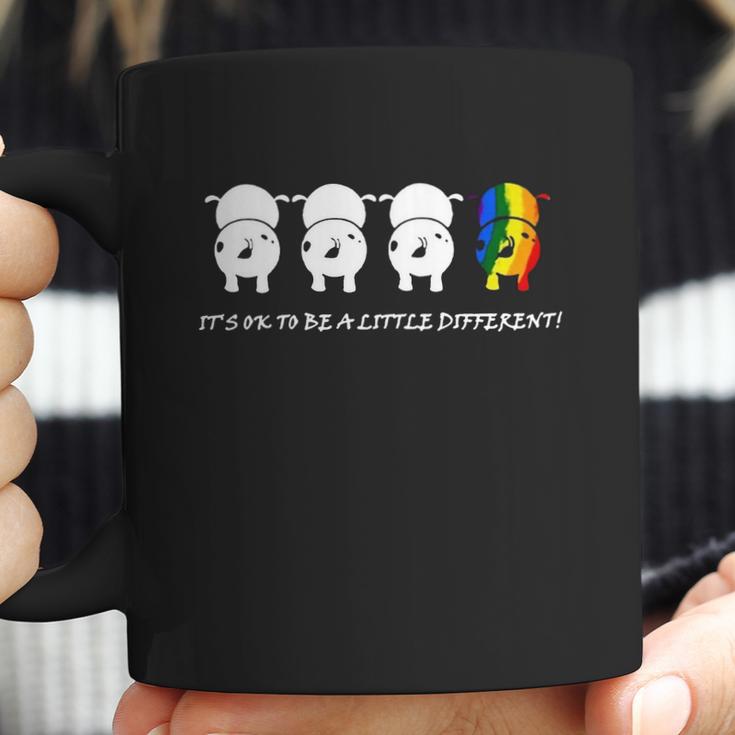 Lgbtcow Its Ok To Be A Little DifferentShirt Coffee Mug