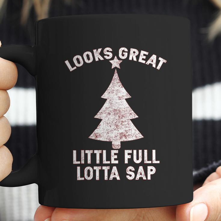 Little Full Lotta Sap Christmas Vacation Santa Coffee Mug