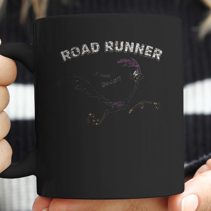 Looney Tunes Road Runner Distressed Portrait Coffee Mug