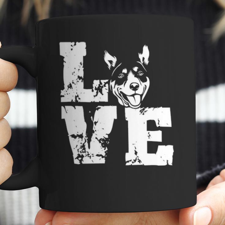 Love Dog Australian Kelpie Coffee Mug