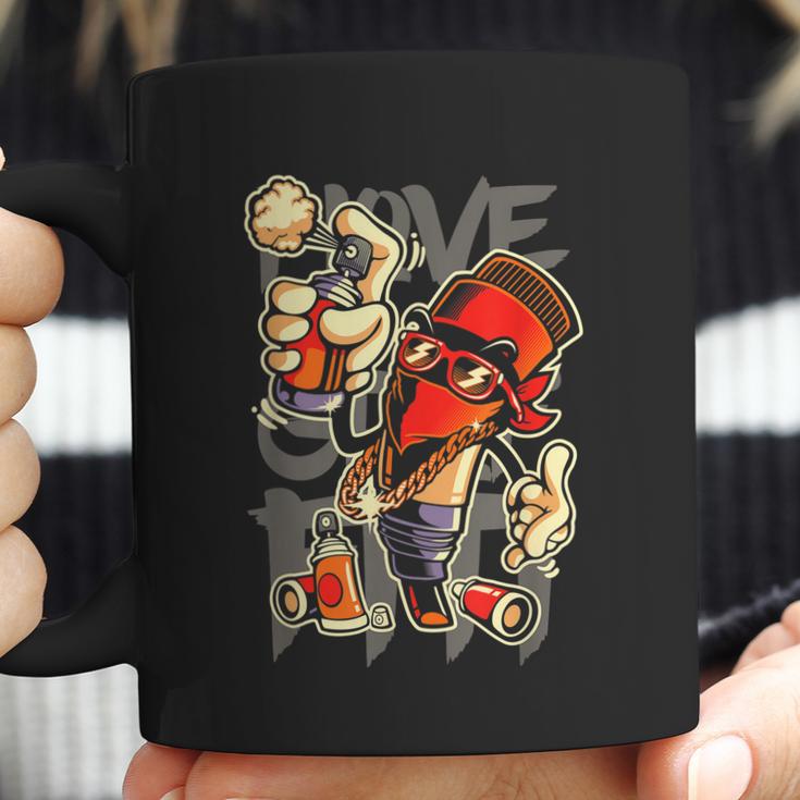 I Love Graffiti Art Spray Paint Graffiti Artist Urban Coffee Mug