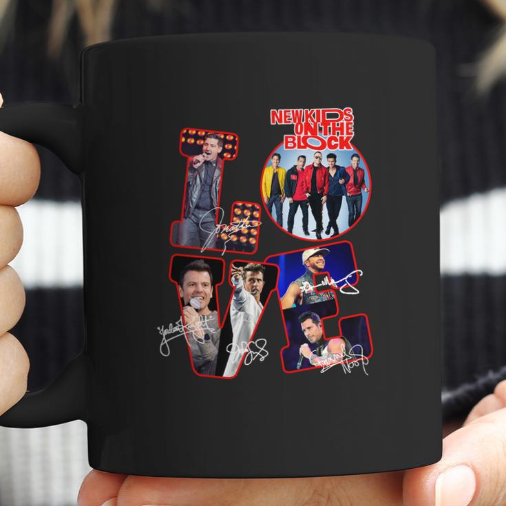 Love New Kids On The Block All Signature Coffee Mug