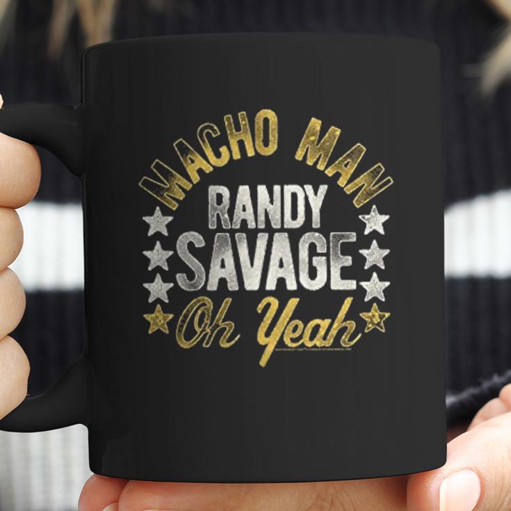 Macho Man Randy Savage Wrestler World Heavyweight Champ Oh Yeah Coffee Mug