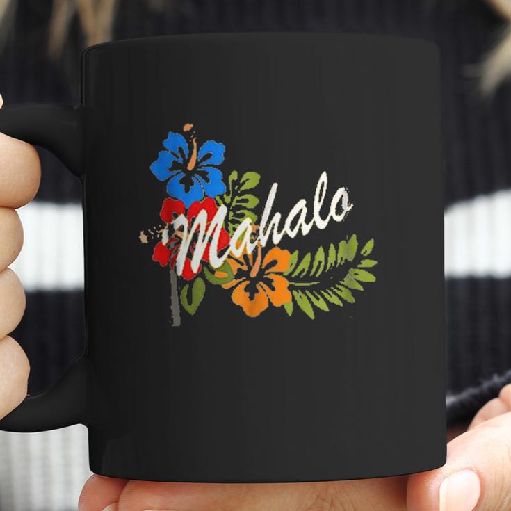 Mahalo Aloha Hawaiian Coffee Mug