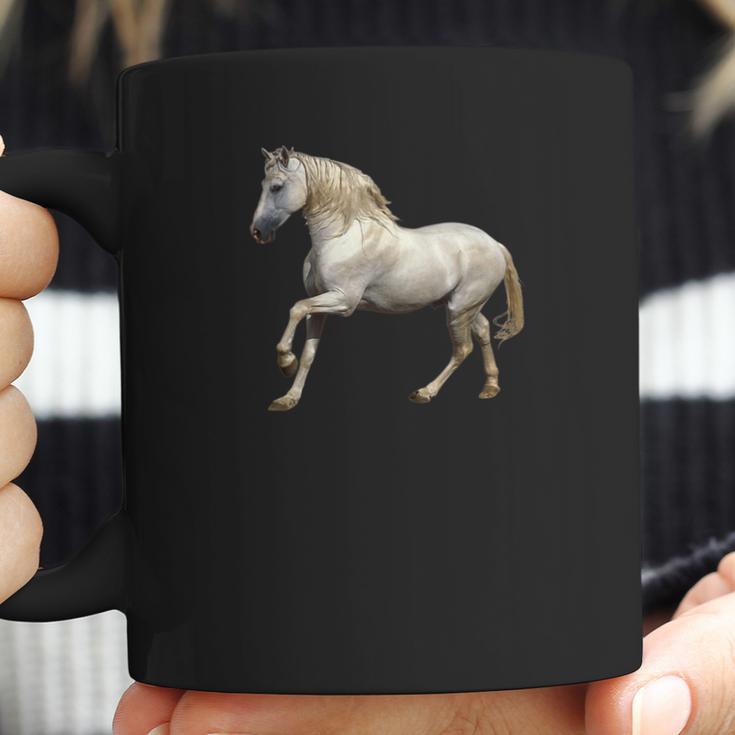 Majestic Wild Horse Stallion Photo Portrait Coffee Mug