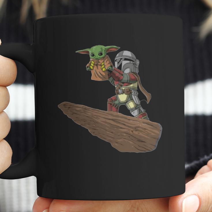 The Mandalorian Boba Fett Baby Yoda Coffee Mug