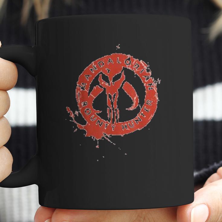 The Mandalorian Bounty Hunter Stamp Coffee Mug