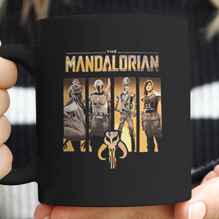 The Mandalorian Character Panel Coffee Mug