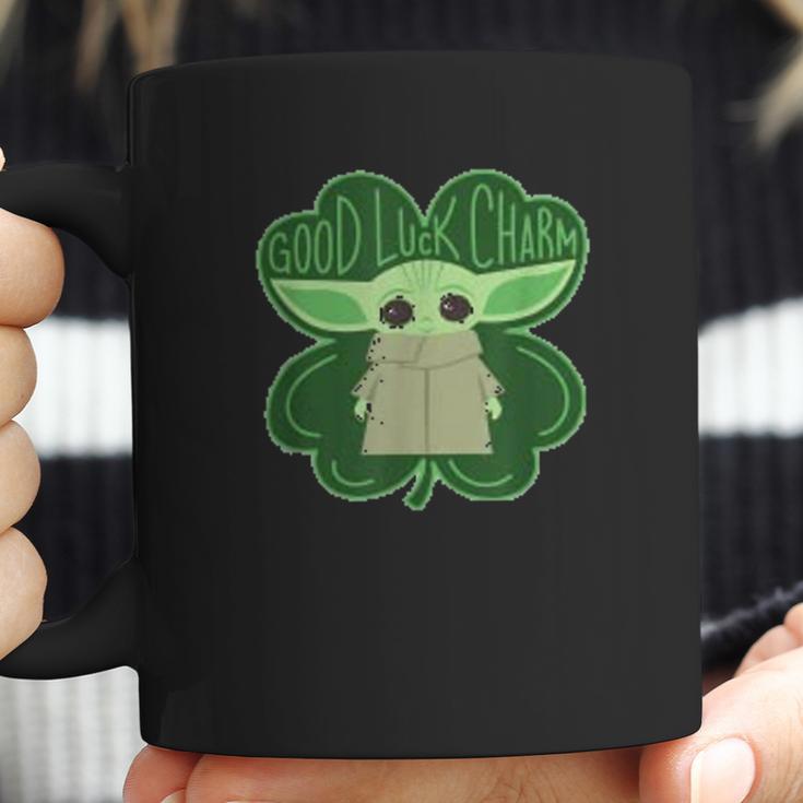 The Mandalorian The Child Good Luck Charm Shamrock Coffee Mug