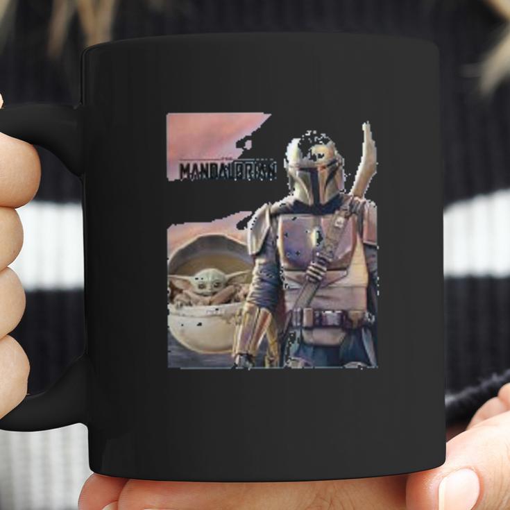 The Mandalorian The Child Painting Coffee Mug