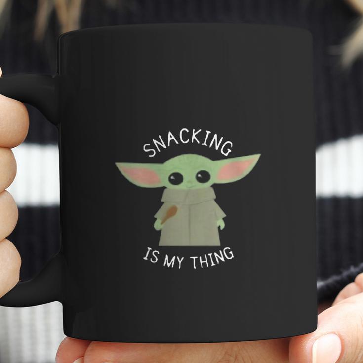 The Mandalorian The Child Snacking Is My Thing Coffee Mug