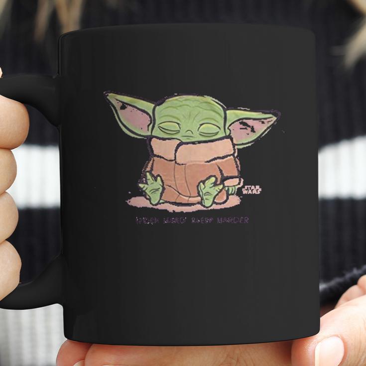 The Mandalorian Cute Child Sleeping Coffee Mug