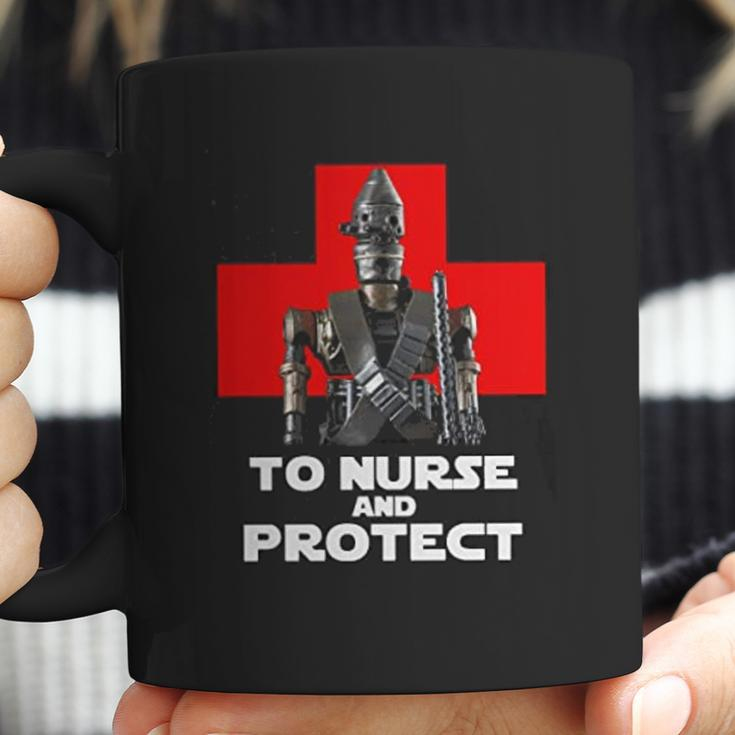 The Mandalorian To Nurse And Protect Coffee Mug