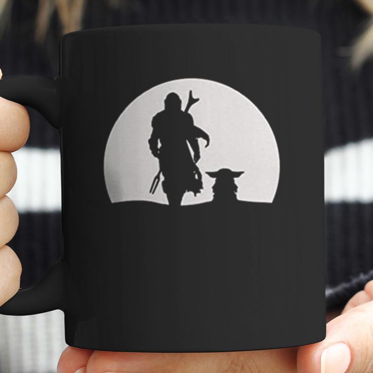 Mando Moon Mandalorian Coffee Mug