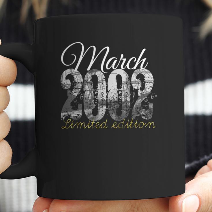 March 2002 Tee - 19 Years Old 2002 19Th Birthday Gift Coffee Mug