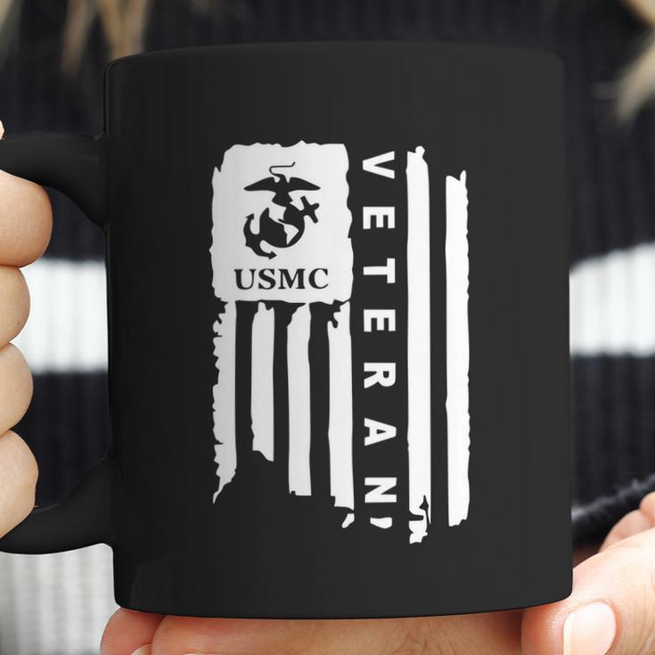 Marine Corps Usmc Veteran Us Flag Graphic Design Printed Casual Daily Basic Coffee Mug