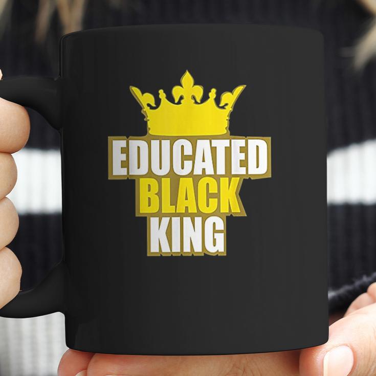 Martin Luther King Jr Day Educated Black King Coffee Mug