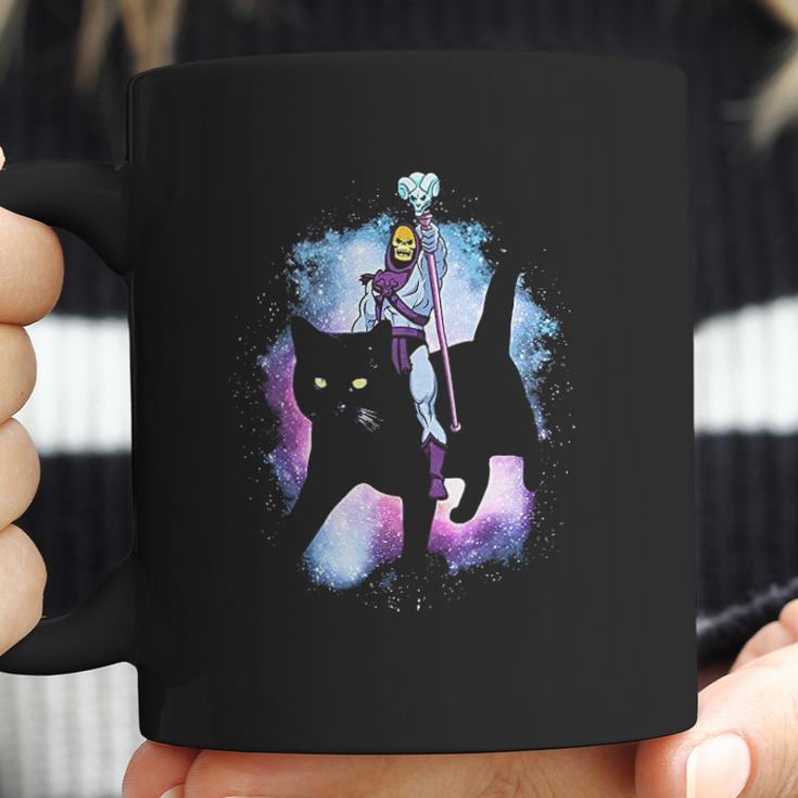 Masters Of The Universe Skeletor Riding A Cat Coffee Mug