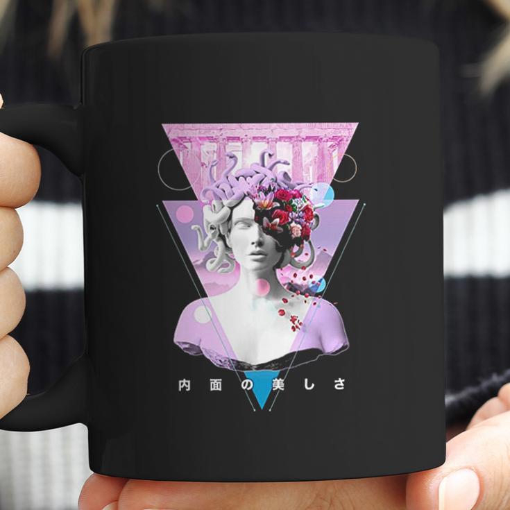 Medusa Statue Aesthetic Art Retro Japanese Otaku Coffee Mug