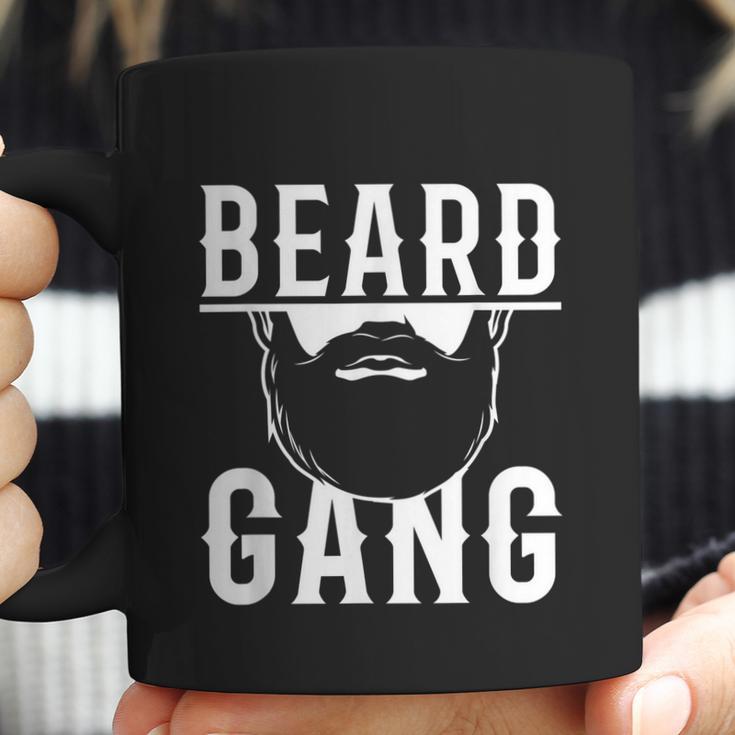 Mens Beard Gang Funny Bearded Man Male Facial Hair Coffee Mug