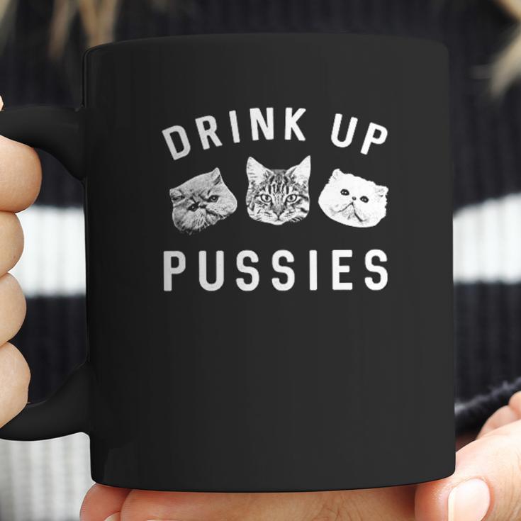 Mens Drink Up Pussies Coffee Mug