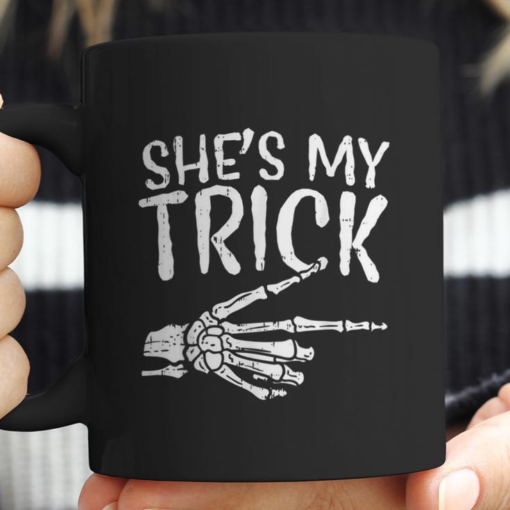 Mens Shes My Trick Matching Couple Halloween Costume Boyfriend Coffee Mug