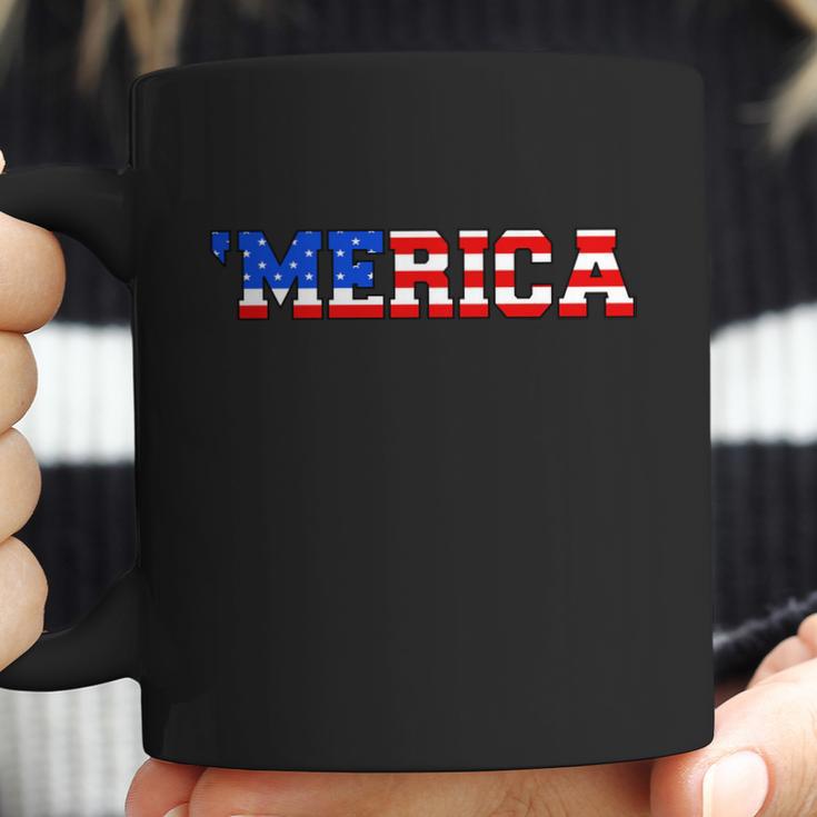 Merica Usa Logo Coffee Mug