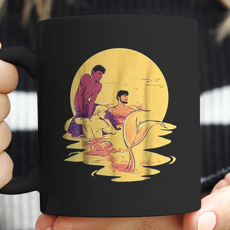 Merman Genderfluid Lgbtq Fantasy Art Coffee Mug