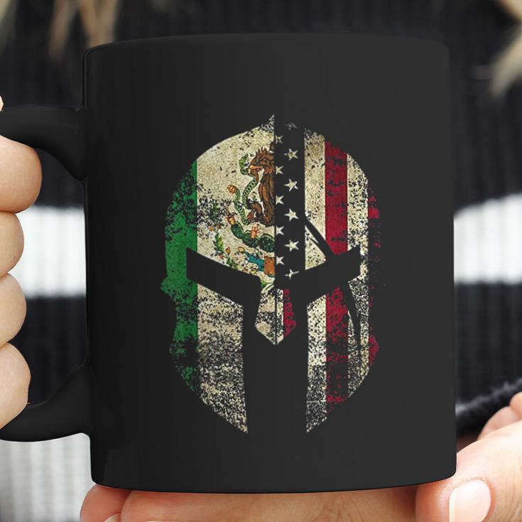 Mexican American Spartan Helmet Chicano Pride Coffee Mug