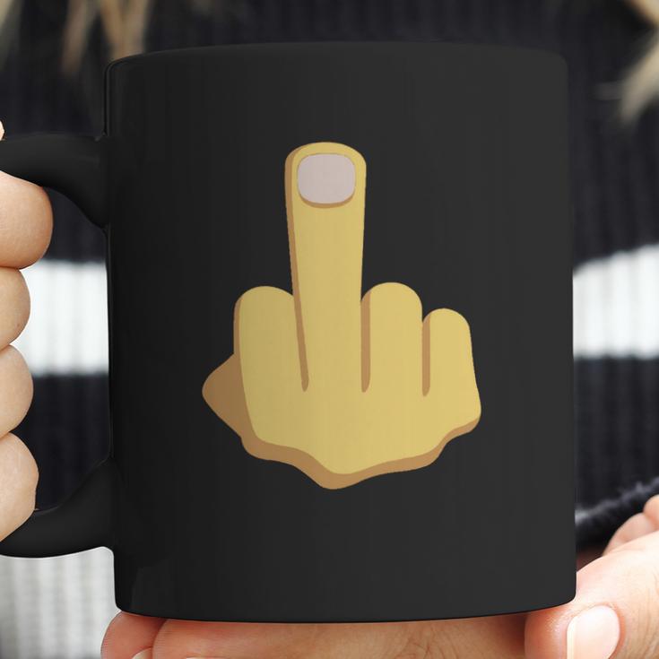 Middle Finger Emoji Tshirt Coffee Mug