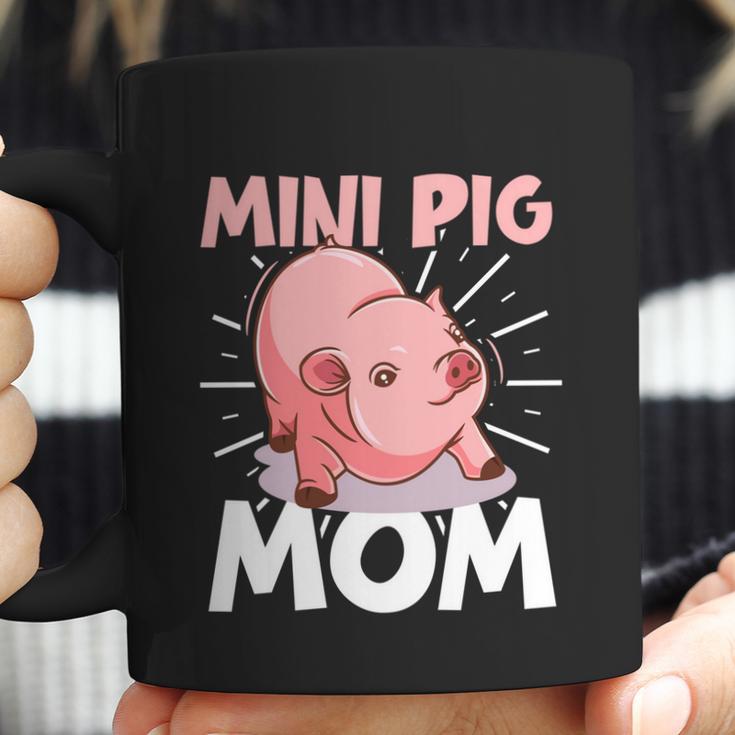 Mini Pig Piglet Swine Farm Animal Piggy Cute Pig Mom Gift Graphic Design Printed Casual Daily Basic Coffee Mug