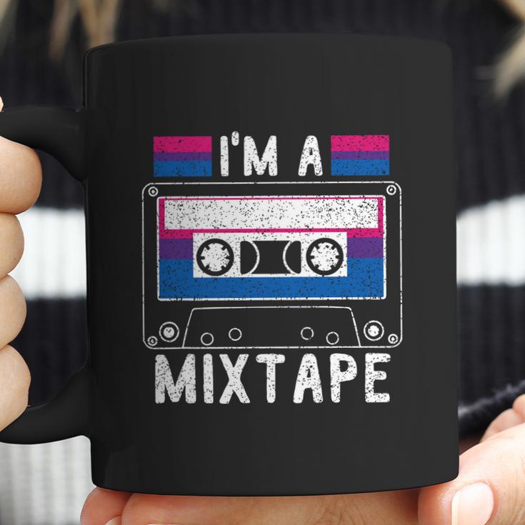 Im A Mixtape Bi Sexual Flag Supporter Lgbt Merchandise Graphic Design Printed Casual Daily Basic Coffee Mug