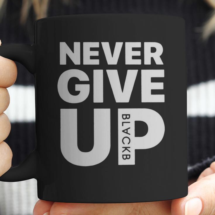 Mohamed Salah Never Give Up Coffee Mug