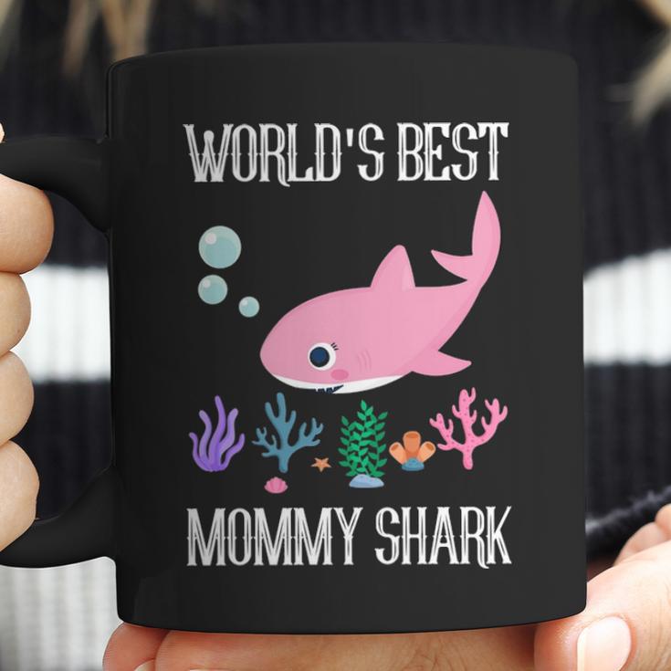 Mommy Gift Worlds Best Mommy Shark Coffee Mug